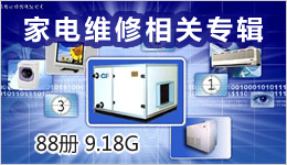 家電維修相關專輯 88冊 9.18G